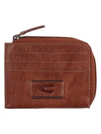 Portfele - Camel Active Skórzane etui "Panama" w kolorze brązowym na karty - 10 x 7,5 x 1 cm - miniaturka - grafika 1