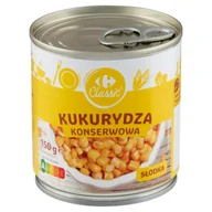 Warzywa w marynacie - Carrefour Classic Kukurydza konserwowa 150 g - miniaturka - grafika 1