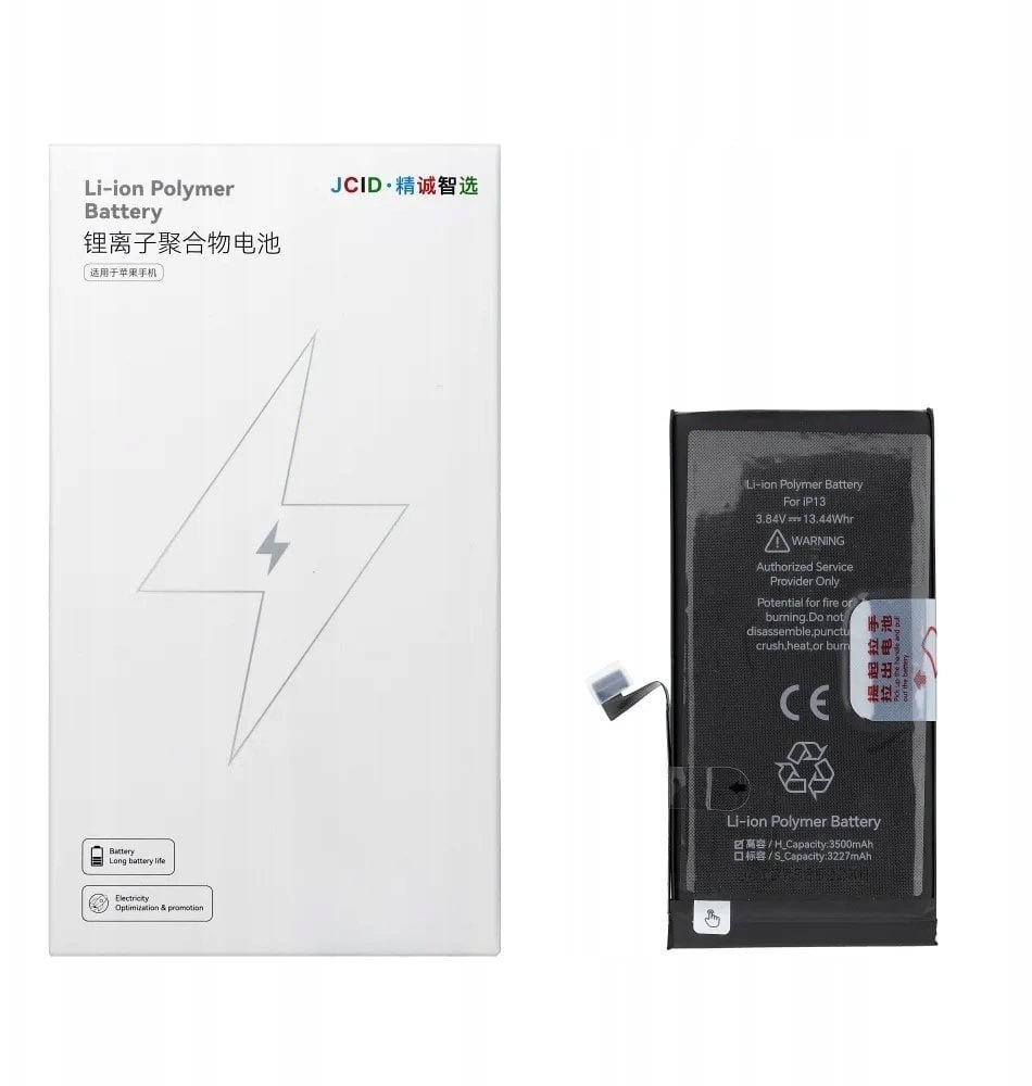 JCID Bateria do iPhone 13 zwiększona pojemność