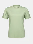 Koszulki sportowe damskie - Halti Koszulka trekkingowa "Kalteva" w kolorze zielonym - miniaturka - grafika 1