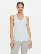 Koszulki sportowe damskie - Reebok Top Id Train Mesh Back Tank 100035728 Niebieski Regular Fit - miniaturka - grafika 1