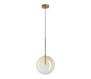 Ideal Lux - LED Żyrandol na lince EQUINOXE 1xG4/2W/230V śr. 25 cm mosiądz/dymny - Lampy sufitowe - miniaturka - grafika 1