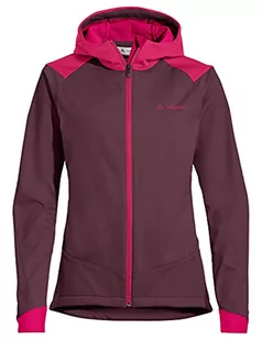 Vaude Damska kurtka softshell Qimsa różowy czarna porzeczka 38 41699 - Kurtki damskie - miniaturka - grafika 1