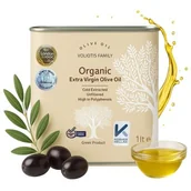 Oliwa - Voliotis Family Organic Extra Virgin Olive 1L Z Ekologicznych Upraw Oiliwek - miniaturka - grafika 1