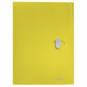 Teczki i skoroszyty - Teczka klip A4 żółta zamykana Recycle Leitz - miniaturka - grafika 1