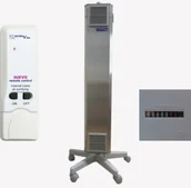 Urządzenia medyczne - Ultra-viol Sp.j NBVE-60PL RC lampa bakteriobójcza przepływowa 2x30W mobilna z licznikiem i pilotem NBVE-60PL RC - miniaturka - grafika 1