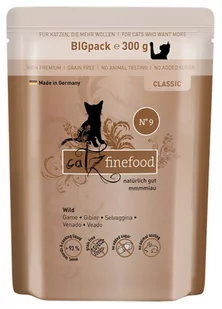 Catz Finefood Classic N.09 Dziczyzna saszetka 300g - Mokra karma dla kotów - miniaturka - grafika 1