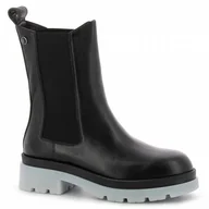 Botki damskie - Czarne sztyblety damskie CARINII - Carinii - miniaturka - grafika 1