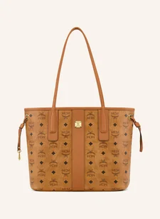 Mcm Torba Shopper Liz Small Dwustronna braun - Torebki damskie - miniaturka - grafika 1