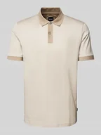 Koszulki męskie - Koszulka polo o kroju regular fit z detalem z logo model ‘Parlay’ - miniaturka - grafika 1