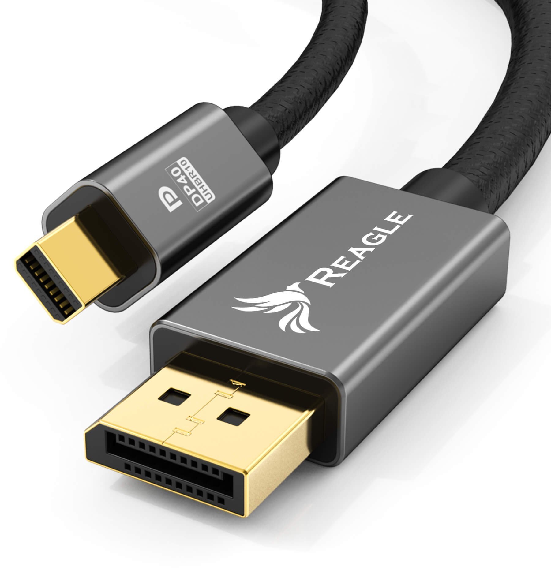 Kabel mini DisplayPort Ultra 2.0 do DisplayPort - 3M, 8K 4K 240Hz , Reagle