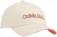 Czapki damskie - Calvin Klein Męska czapka z haftem BB, kamienny beż, OS, Kamień beżowy, Rozmiar uniwersalny - miniaturka - grafika 1