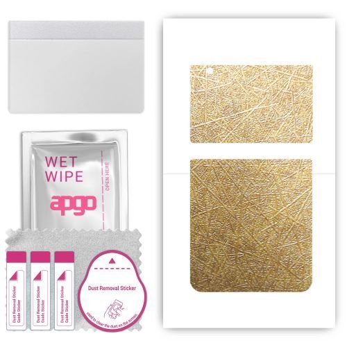 folia naklejka skórka strukturalna na TYŁ do Samsung W23 Flip - Tkanina Włókno - apgo SKINS