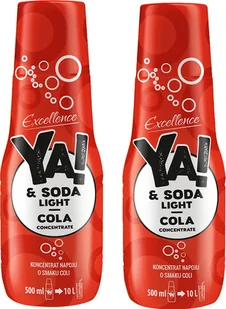 2x SYROP YA!&SODA COLA LIGHT KONCENTRAT DO SATURATORA 500ml - Syropy i koncentraty owocowe - miniaturka - grafika 1
