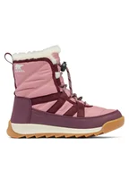 Buty dla dziewczynek - Sorel Śniegowce Youth Whitney™ II Plus Lace Wp 2088591627 Różowy - miniaturka - grafika 1