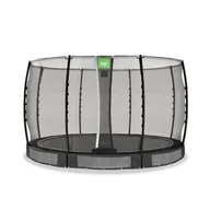 Trampoliny - Exit Trampolina naziemna Allure Classic ø366cm czarna - miniaturka - grafika 1