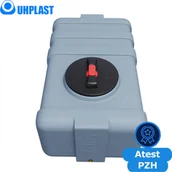 Zbiorniki na deszczówkę - UHP Zbiornik na wodę 100l UHP KUBATON TRANSPORT SG-100E Szary - miniaturka - grafika 1