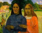 Plakaty - Plakat, Two Women, Paul Gauguin, 42x29,7 cm - miniaturka - grafika 1