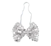 Dekoratorstwo - GoDan Mucha party "Cekiny" duża, srebrna MUCSR-YH - miniaturka - grafika 1