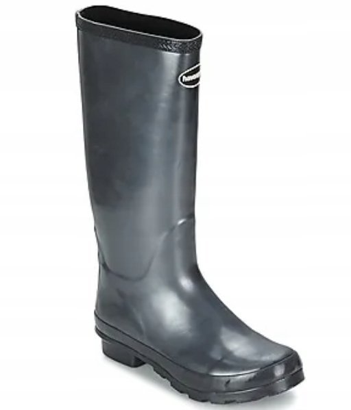 Havaianas Kalosze Damskie Srebrne z Logo 33 Jri