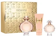 Zestawy kosmetyków damskich - Zestaw damski Paco Rabanne Olympea Woda perfumowana 80 ml + miniaturka 6 ml + balsam do ciała 100 ml (3349668635405) - miniaturka - grafika 1