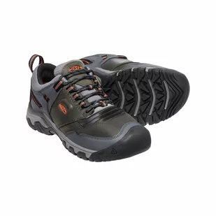 Buty trekkingowe męskie KEEN RIDGE FLEX WP - Buty trekkingowe męskie - miniaturka - grafika 2
