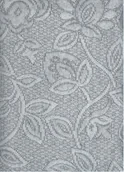 Narzuty - Greno Narzuta Żakard 70x160 Flower Stalowa NA-ZAK-070-FLST - miniaturka - grafika 1
