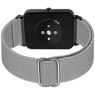 Akcesoria do smartwatchy - Pasek elastyczny Uniwersalny nylonowy Alogy Nylon opaska do zegarka Smartwatcha 20mm Szary - miniaturka - grafika 1