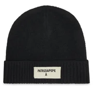 Czapki damskie - Czapka Patrizia Pepe 8F0082/K287 K103 Czarny - miniaturka - grafika 1
