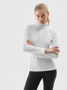 Ciepła bluza damska polarowa 4F polar damski ze stójką rozpinany r L - Bluzy damskie - miniaturka - grafika 1