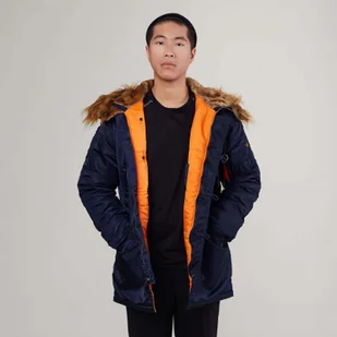 Alpha Industries N3B VF 59 REP.BLUE - Kurtki męskie - miniaturka - grafika 1