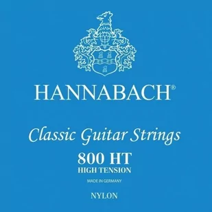 Hannabach 652382 struny do gitary klasycznej seria 800 High Tension posrebrzane - H/B2 652382 - Struny gitarowe  - miniaturka - grafika 1