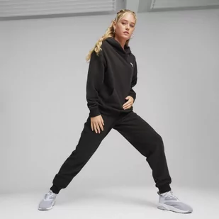 Damski dres komplet Puma Loungewear Suit TR - czarny - PUMA - Dresy damskie - miniaturka - grafika 1
