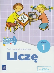 WSiP Jolanta Brzózka, Anna Jasiocha Galeria możliwości. Liczę. Klasa 1. Ćwiczenia dodatkowe - Podręczniki dla szkół podstawowych - miniaturka - grafika 1