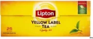 Herbata - Lipton Herbata YELLOW LABEL 25 torebek - miniaturka - grafika 1