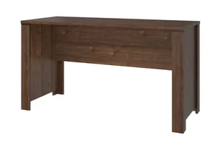 Biurko Brass 140X60 Dąb Brązowy - Inne meble do salonu - miniaturka - grafika 1