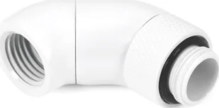 Alphacool Alphacool Eiszapfen Winkeladapter, 45 Grad, doppelt, drehbar, G1/4 AG auf G1/4 IG - weiß - Chłodzenie wodne - miniaturka - grafika 1