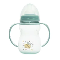 Butelki dla niemowląt - BUTELKA BIDON Z UCHWYTAMI I SMOCZKIEM 250ML LORELLI - miniaturka - grafika 1