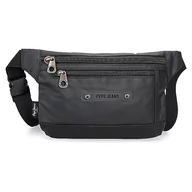Plecaki - Pepe jeans Hatfield Z paskiem na ramię Płaski Czarny 23x15x2,5 cm Poliester, czarny, Talla única, Płaska opaska na ramię - miniaturka - grafika 1