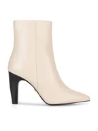 Botki damskie - Gino Rossi Botki MERVAT-116030 Écru - miniaturka - grafika 1