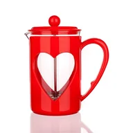 Dzbanki i imbryki - Banquet Dzbanek do kawy Darby 800ml czerwony 49B040R - miniaturka - grafika 1