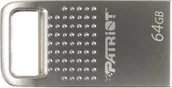 Pendrive - Pendrive Patriot Patriot FLASHDRIVE Tab200 64GB Type A USB 2.0, mini, aluminiowy, srebrny - miniaturka - grafika 1