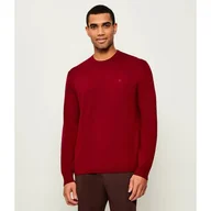 Swetry męskie - Calvin Klein Wełniany sweter Regular Fit - miniaturka - grafika 1