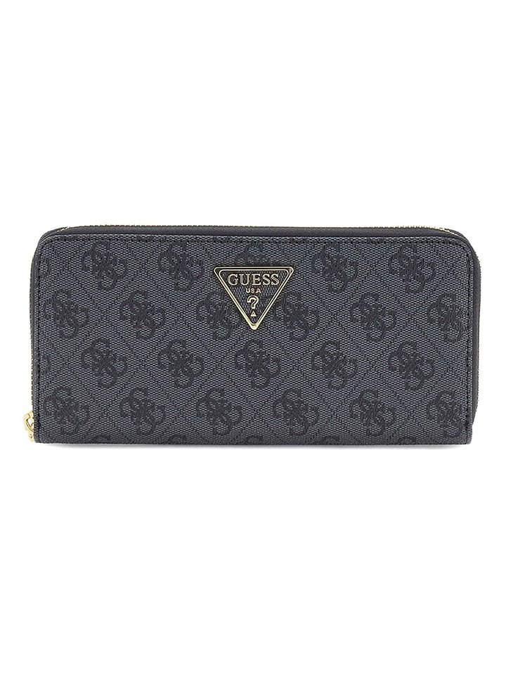Guess Portfel w kolorze antracytowym - 8 x 12 x 2 cm