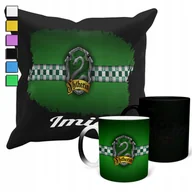 Gadżety dla niej i dla niego - ZESTAW KUBEK MAGICZNY + POSZEWKA Z PODUSZKĄ-CZARODZIEJ MAGIA + IMIĘ - miniaturka - grafika 1