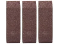 Materiały ścierne - Dedra Pas ścierny bezkońcowy 75x457 DED7949K2 3szt GR 80 DED7949K2 - miniaturka - grafika 1