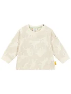 Bluzy i sweterki niemowlęce - Steiff Bluza w kolorze beżowym - miniaturka - grafika 1