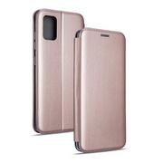 Etui i futerały do telefonów - NoName Etui Book Magnetic Samsung A20s A207 różowo-złoty/rose gold FOR004902 - miniaturka - grafika 1