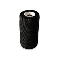 Apteczki i materiały opatrunkowe - Bandaż Kohezyjny CZARNY 10 x 4,5 - elastyczny bandaż samoprzylepny - miniaturka - grafika 1