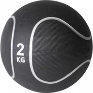 Piłki do ćwiczeń - Gorilla Sports Piłka lekarska z wypustkami, 2 kg (100959-00048-0006) - miniaturka - grafika 1